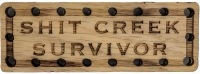 Shit Creek Survivor Oak Wood Patch