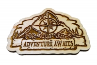 Adventure Awaits Mountaineer Wood Decor