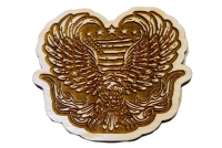 American Flag Eagle Wood Decor