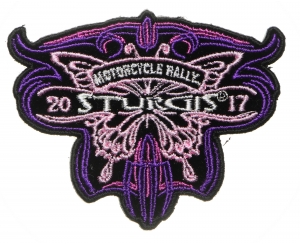 Sturgis 2017 Patch Butterfly