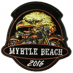 Myrtle Beach 2016 Eagle Motorcycle Patch