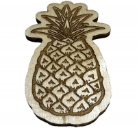 Pineapple Wood Decor