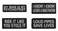 4 Most Popular Biker Patches 4 Most Popular Biker Patches