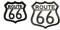 Route 66 Patches 2 Piece Set Route 66 Patches 2 Piece Set