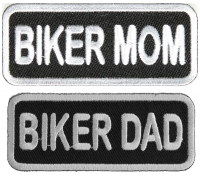 BIKER MOM And BIKER DAD Patches BIKER MOM And BIKER DAD Patches