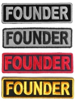 Founder Patches 4 Colors
