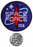 Space Force Pin and Patch