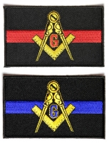 Mason Police Officer And Fire Fighter Support Patches Mason Police Officer And Fire Fighter Support Patches