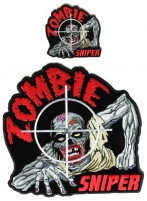 Zombie Patches Small Large Sniper Patch Set