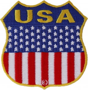 Mexico Flag Iron On Patch 2.75 x 2.75 inch Free Shipping Mexican P1331