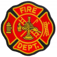 Fire Dept Patch | Embroidered Patches
