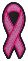 Small Pink Ribbon Breast Cancer Awareness Patch | Embroidered Patches