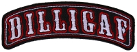 Dilligaf Rocker Small Patch | Embroidered Patches