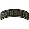 Iraqi Freedom Vet Rocker Small Patch | US Military Veteran Patches