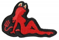 Devil Girl Patch | Embroidered Patches