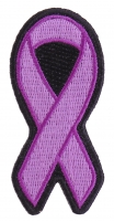 Purple Ribbon Patch For Breast Cancer Survivors | Embroidered Patches Purple Ribbon Patch For Breast Cancer Survivors | Embroidered Patches