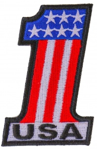 1 USA Patch | Embroidered Patches