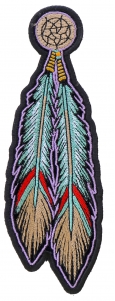 Tribal Feathers Patch | Embroidered Patches Tribal Feathers Patch | Embroidered Patches