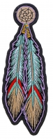 Tribal Feathers Patch | Embroidered Patches