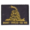 Green Black Gadsden Flag Patch | US Military Veteran Patches