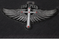 God Speed Patch | Embroidered Biker Patches