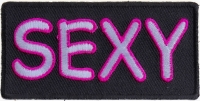 Sexy Patch White Pink | Embroidered Patches Sexy Patch White Pink | Embroidered Patches