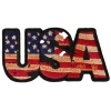 USA Vintage Patch Flag Patch | Embroidered Patches