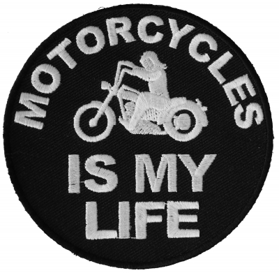 Patch Toppa Termoadesiva Ride or Die Biker for Life 5