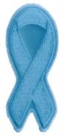 Blue Ribbon Patch For Awareness In Child Abuse And Bullying