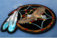 Eagle Dreamcatcher Small Patch | Embroidered Patches