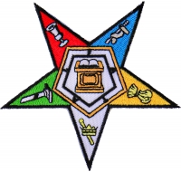 Eastern Star Mason Patch | Embroidered Patches Eastern Star Mason Patch | Embroidered Patches