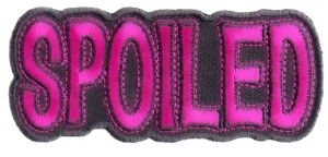 Spoiled Patch | Embroidered Patches