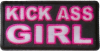 Kick Ass Girl Patch | Embroidered Patches Kick Ass Girl Patch | Embroidered Patches