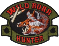 Wild Boar Hunter Patch | Embroidered Patches
