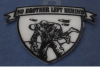 No Brother Left Behind Small Patch | Embroidered Patches