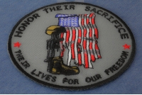 Honor Their Sacrifice Memorial Patch | US Military Veteran Patches