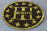 Three Percenter Oathkeeper Round Patch Green | Embroidered Patches