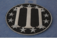 Three Percenter Patch | Embroidered Patches