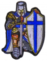 Blue Knight Small Patch | Embroidered Patches