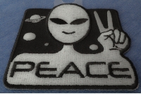 Peace Alien Fun Patch | Embroidered Patches