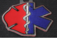 Firefighter EMT Emblems Patch | Embroidered EMT Patches