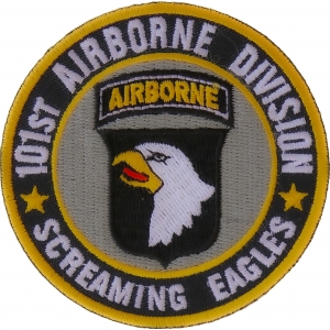 101st Airborne Division Patch Screaming Eagles 101st Airborne Division Patch Screaming Eagles