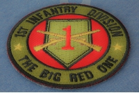 1st Infantry Division Patch The Big Red One