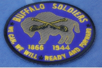 Buffalo Soldiers Patch We Can We Will Read And Forward