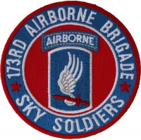173rd Airborne Brigade Patch Sky Soldiers