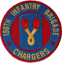 196th Infantry Brigade Patch Chargers