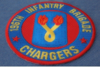 196th Infantry Brigade Patch Chargers