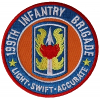 199th Infantry Brigade Patch Light Swift Accurate