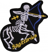 Sagittarius Skull Zodiac Sign Patch