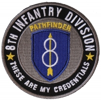 8th Infantry Division Pathfinder Patch
